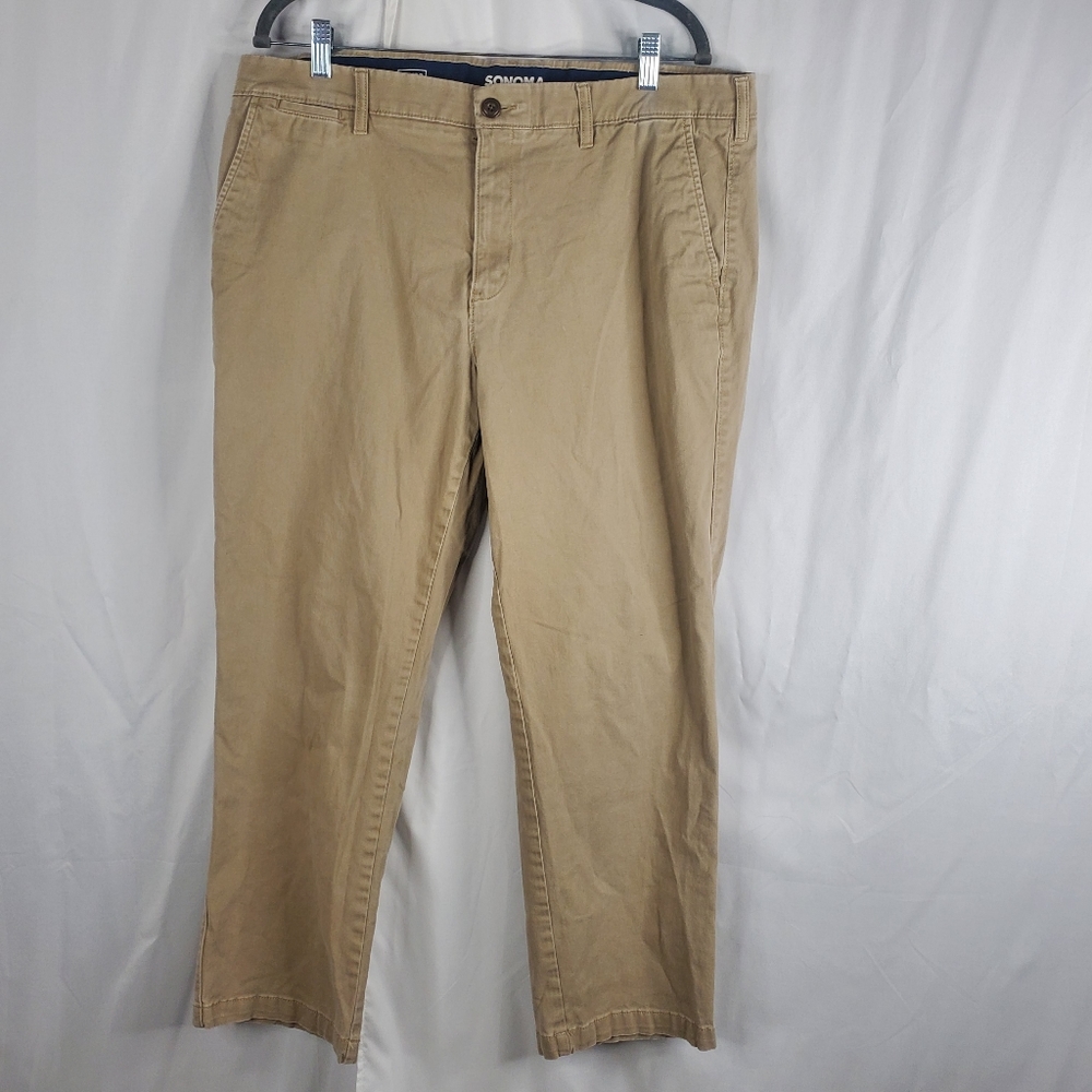 ◇ Sonoma Flexwear Khaki Pants Size 40x30